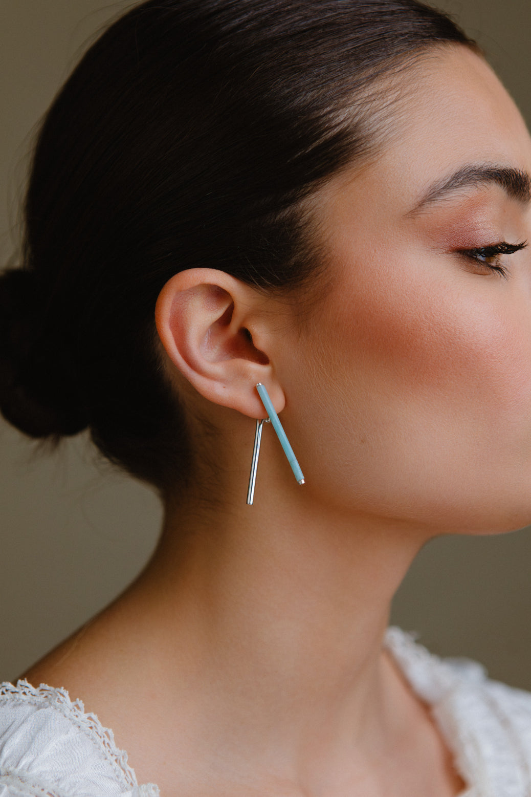 Pendientes Isóscele Amazonite