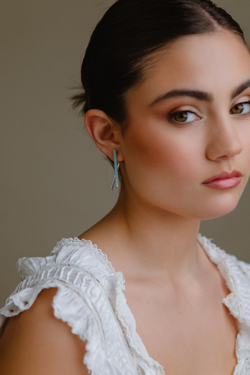 Pendientes Isóscele Amazonite