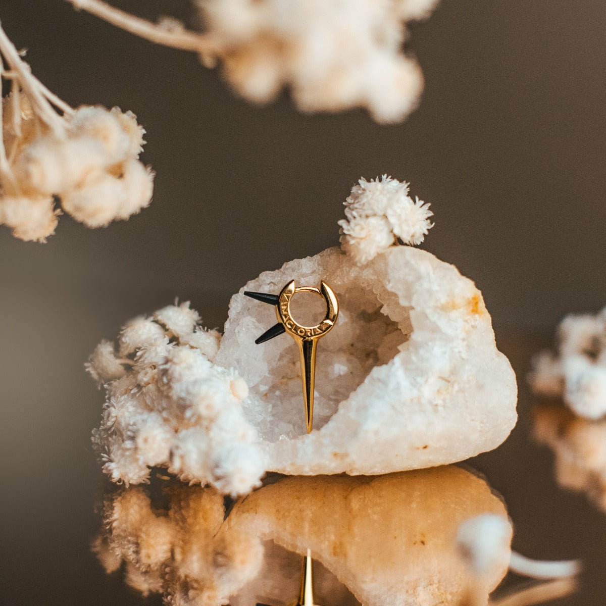 Pendiente Melting Black