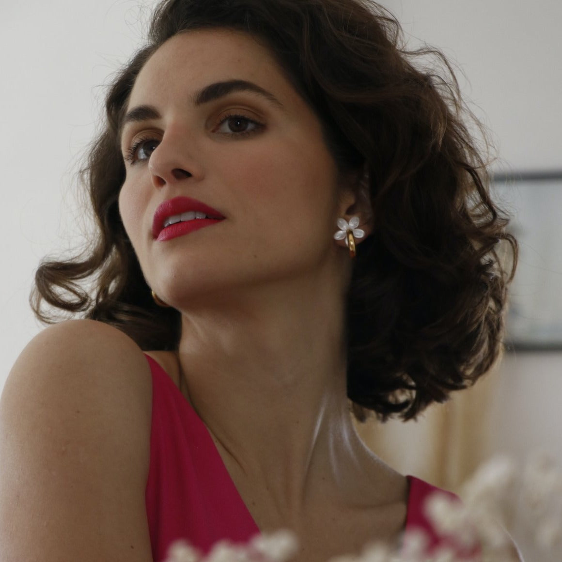 Pendientes Sakura Medium