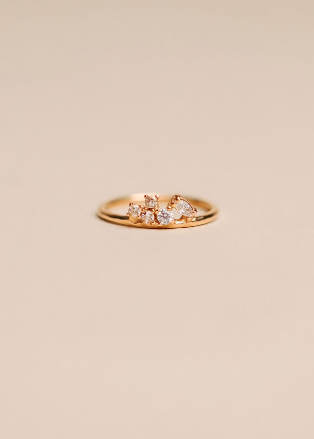 Anillo de Oro Supernova Vanagloria Joyas