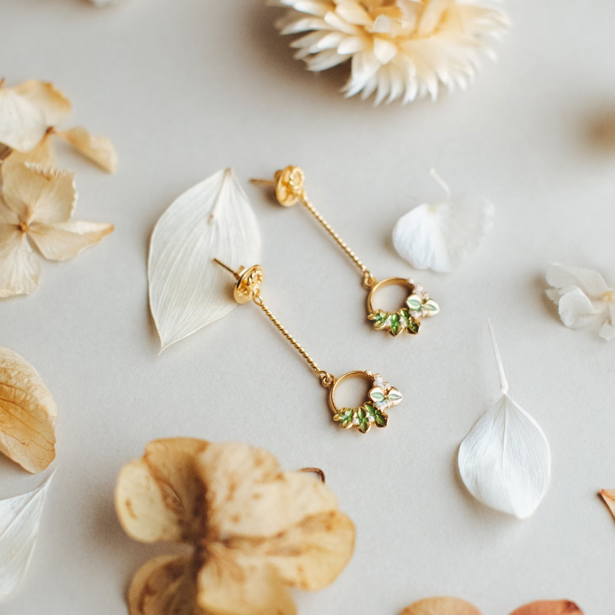 Pendientes Anne Oro