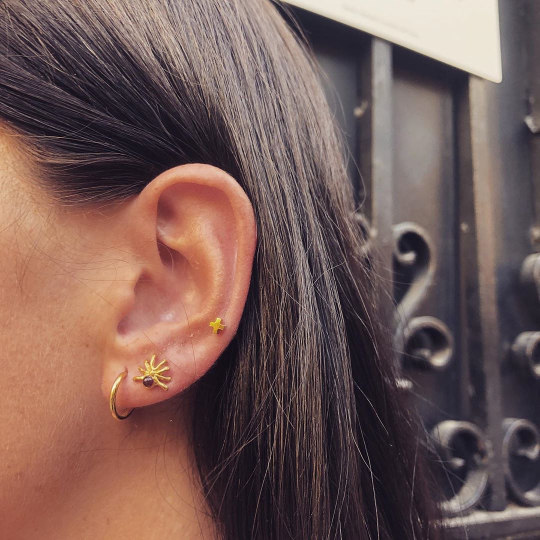 Pendientes Spider Mini