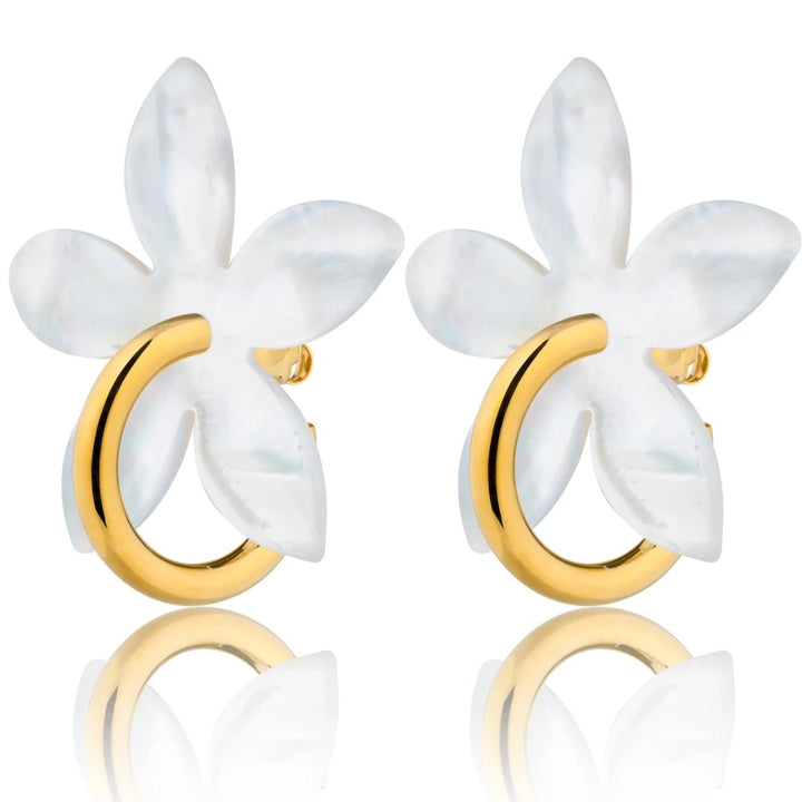 Pendientes Sakura Medium de Vanagloria: Cuatro Estilos en Uno