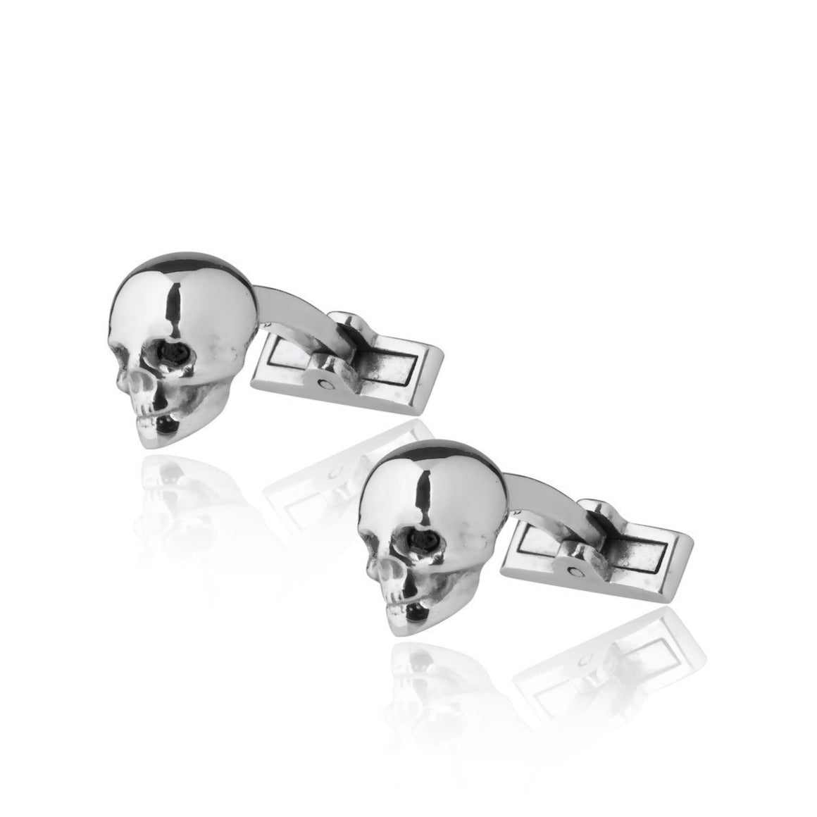 Gemelos con forma de calavera