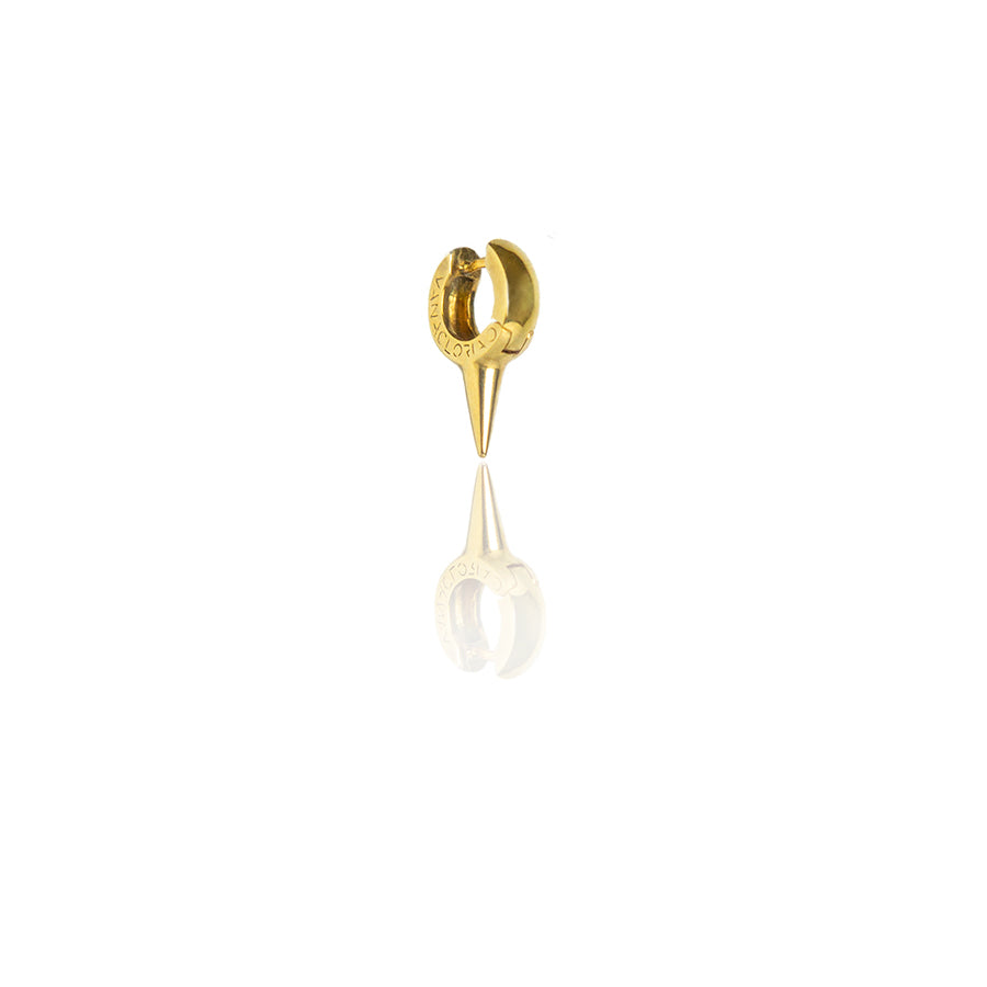  Pendiente largo Melting Small Oro Vanagloria
