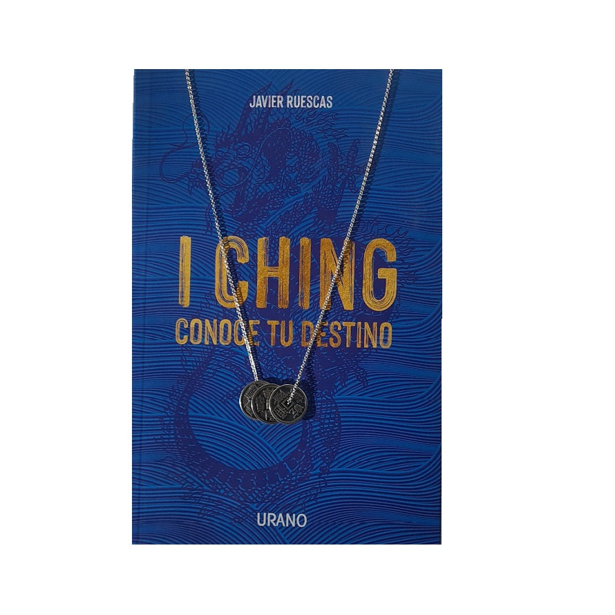 Pack Libro "I Ching, conoce tu destino" + colgante 3 monedas